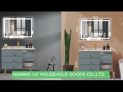 Τύπος 3 πατωμάτων γραφείο ματαιοδοξίας λουτρών συρταριών με τον καθρέφτη των οδηγήσεων